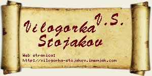 Vilogorka Stojakov vizit kartica